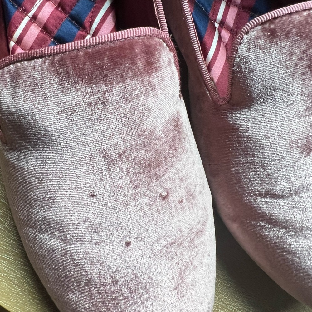 Birdies Blush Velvet Women's Loafers - Picture 2 of 6